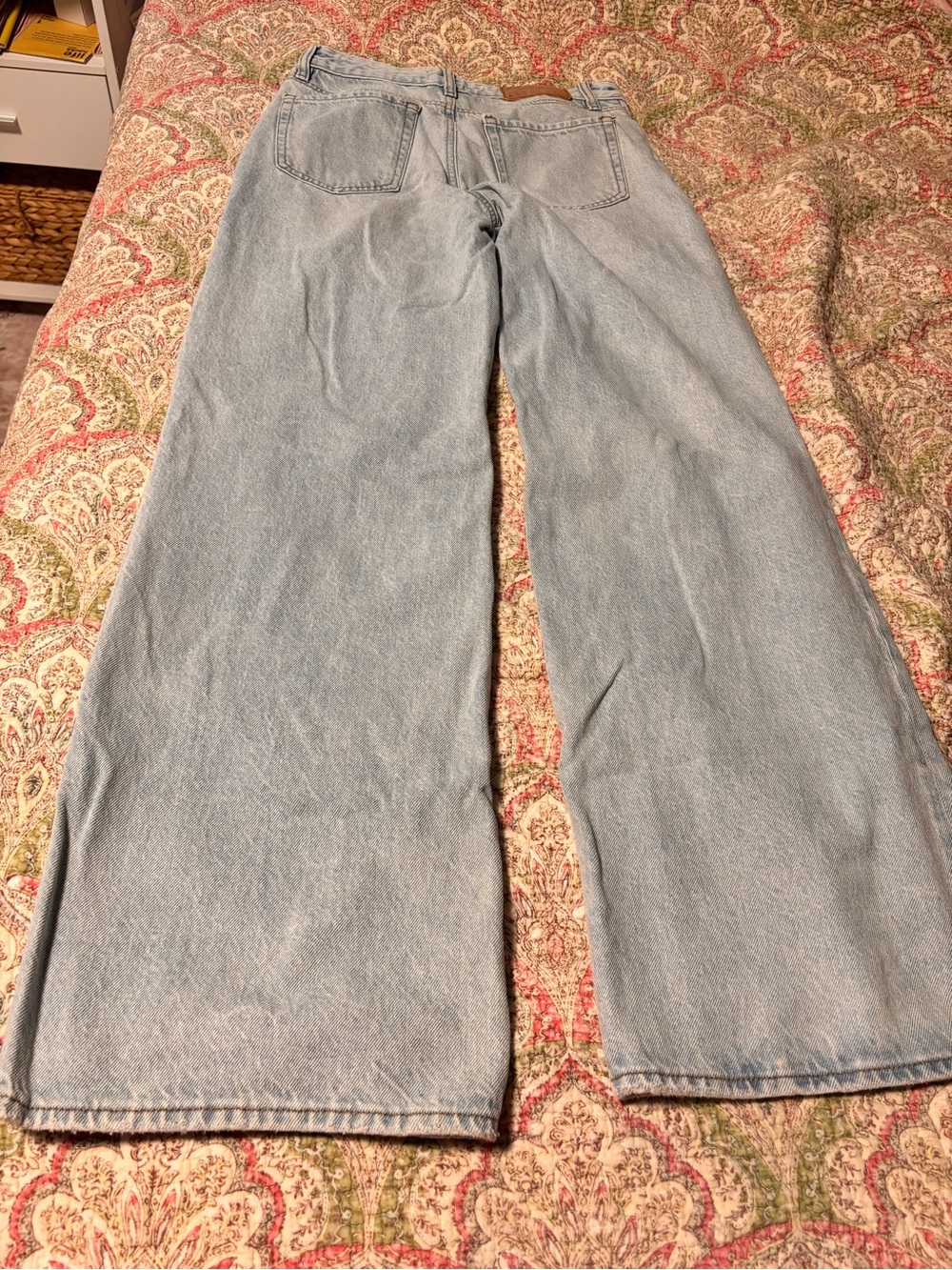 PacSun Light Blue Wide Leg Women's Jeans